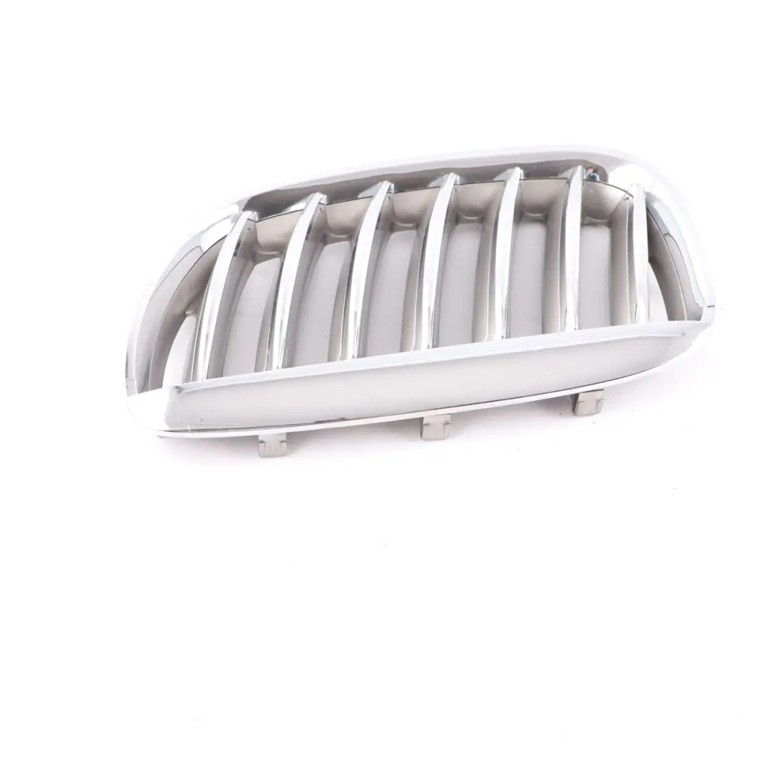 Grille Air Inlet Left N/S Front Panel Exterior Trim Chrome to BMW X5 E53 with Part number 7113733 BMW X5 E53 Grille Air Inlet Left N/S Front Panel Exterior Trim Chrome - SKU 7113733-2 - Part number 7113733