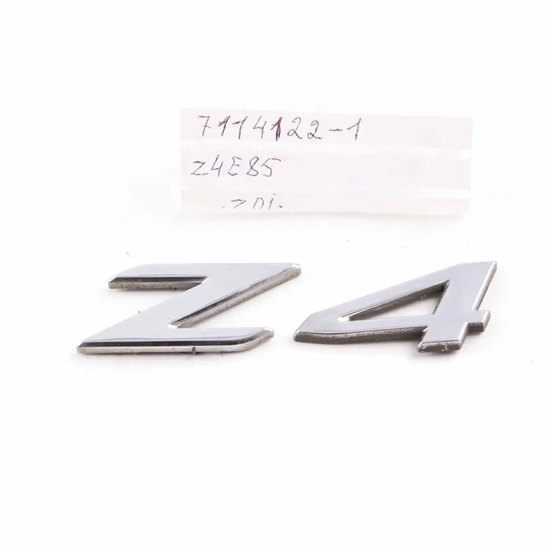 Kofferraum-Emblem BMW Z4 E85 E86 Heckklappe Abzeichen Logo Zeichen für mit Teilenummer 7114122 Kofferraum-Emblem BMW Z4 E85 E86 Heckklappe Abzeichen Logo Zeichen - SKU 7114122-1 - Teilenummer 7114122