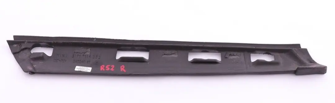 Formteil A-Säule Rechts für BMW Mini Cooper R52 Cabrio mit Teilenummer 7114252 BMW Mini Cooper R52 Cabrio Formteil A-Säule Rechts - SKU 7114252 - Teilenummer 7114252
