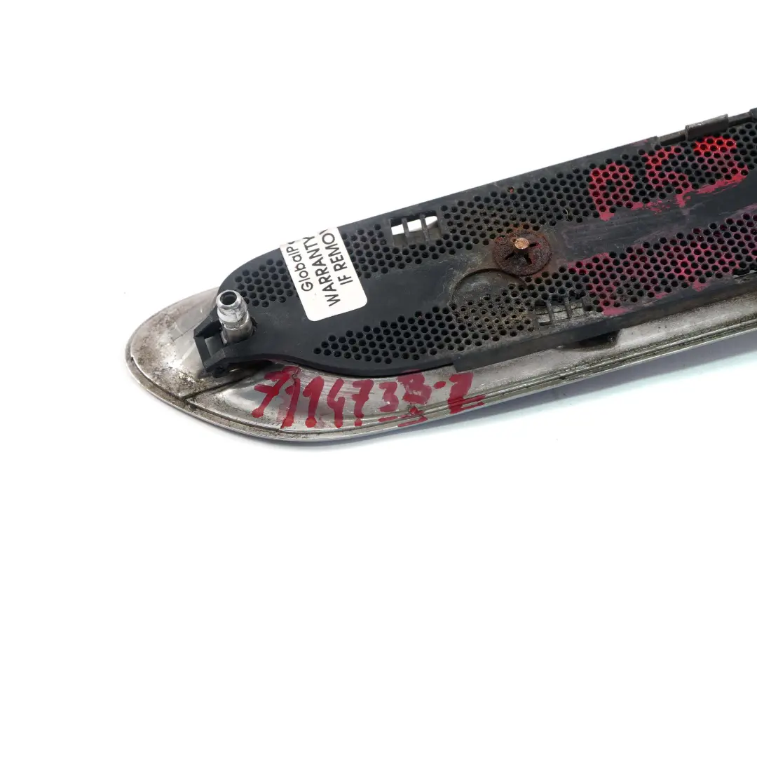 Embellecedor Panel Indicador Delantero Izquierdo Cromado para Mini R52 R53 2 con número de pieza 7114733 Mini R52 R53 2 Embellecedor Panel Indicador Delantero Izquierdo Cromado - SKU 7114733-2 - Número de pieza 7114733