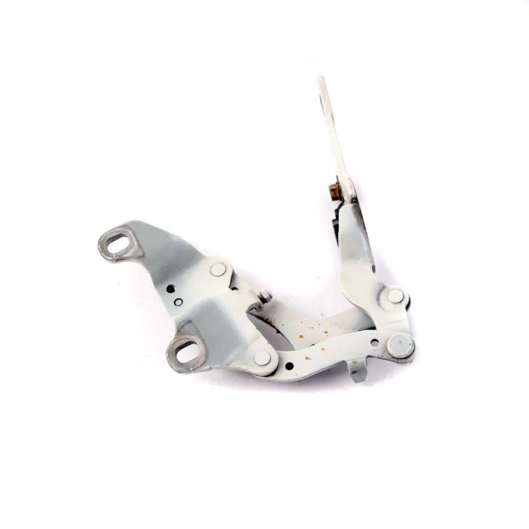 BMW 3 E90 E92 E93 Front Left Engine Bonnet Hinge N/S Mineralweiss White A96 - SKU 7115263-MW - Part number 7115263
