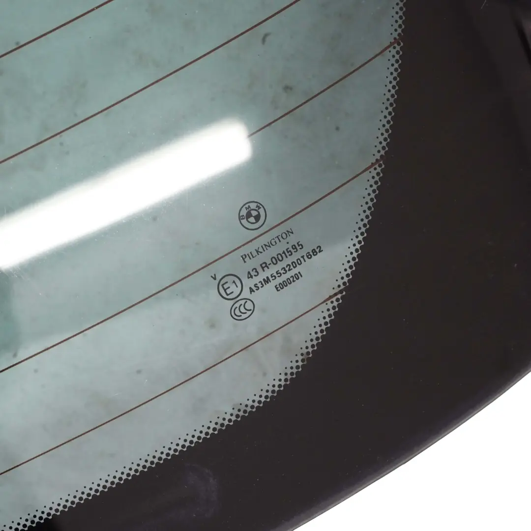 BMW E81 E87 Heckklappe Heckscheibe Scheibe Glas Verglasung AS3 - SKU 7115301 - Teilenummer 7115301