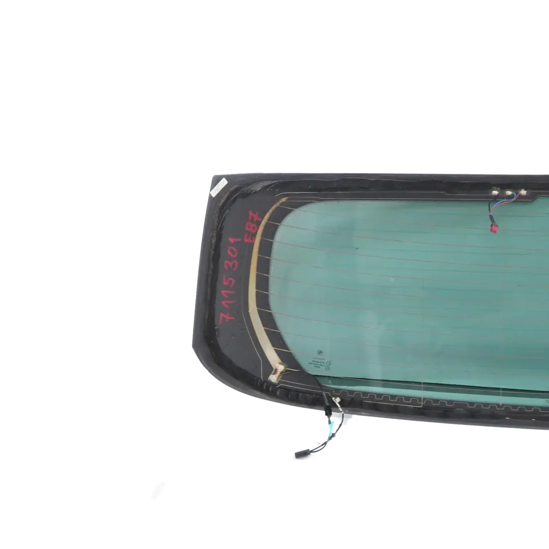 BMW 1 Series E81 E87 Boot Trunk Lid Rear Window Tinted Glass AS3 - SKU 7115301 - Part number 7115301