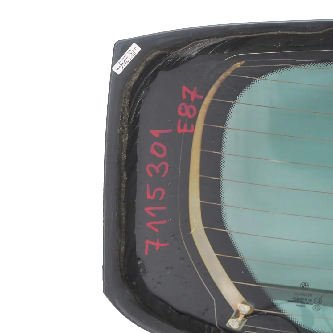 BMW E81 E87 Heckklappe Heckscheibe Scheibe Glas Verglasung AS3 - SKU 7115301 - Teilenummer 7115301