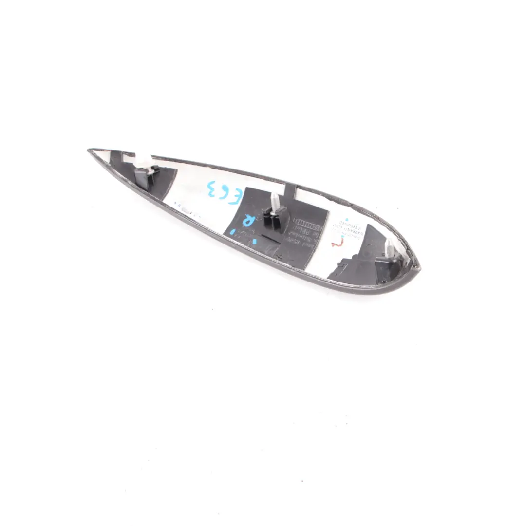  Door Card Strip BMW E63 E64 Handle Trim Cover Rear Right O/S Birke Grau - SKU 7115484 - Part number 7115484