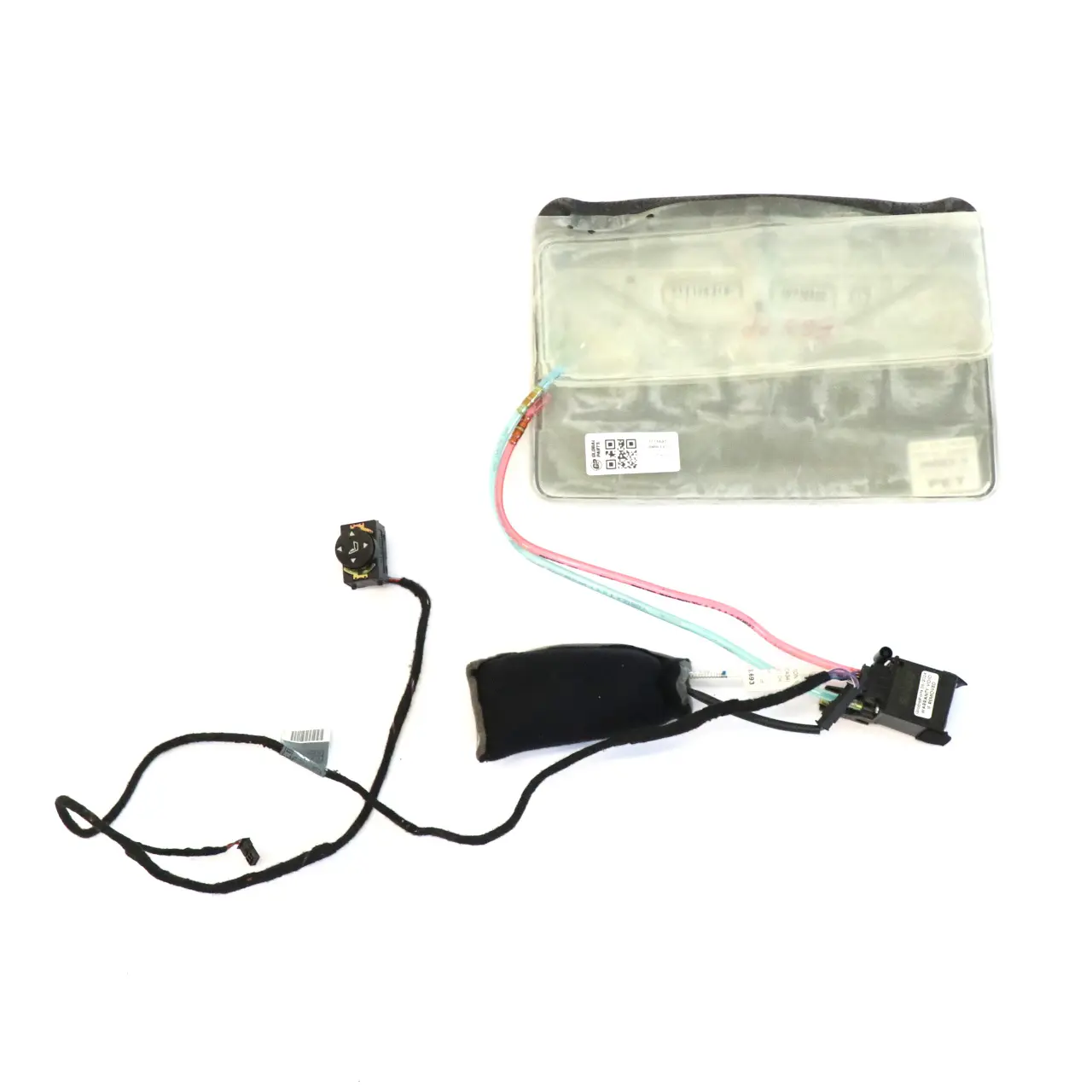 Sitz Lendenwirbel BMW E63 E64 Vordersitz Unterstützung Pad Pumpe 7115693