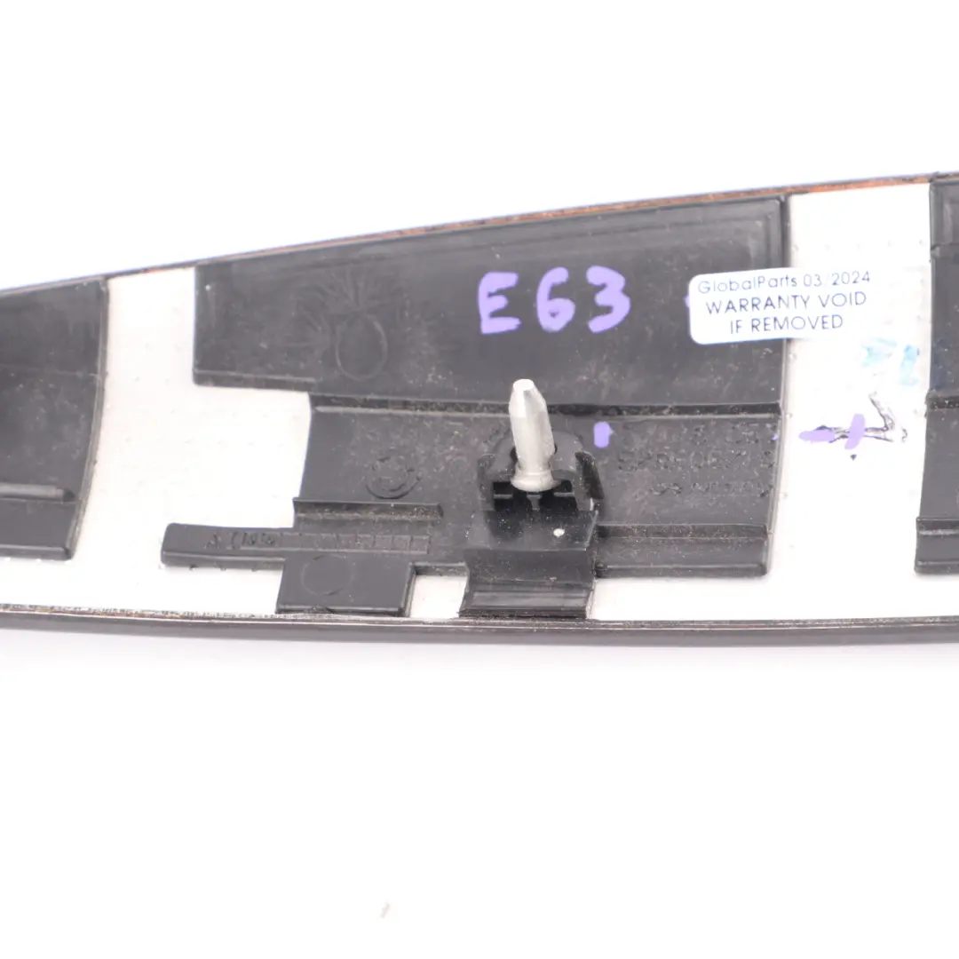 Decorative Strip Trim Front Left N/S Cover Wood Birch Grey to BMW E63 E64 with Part number 7116053 BMW E63 E64 Decorative Strip Trim Front Left N/S Cover Wood Birch Grey - SKU 7116053-1 - Part number 7116053