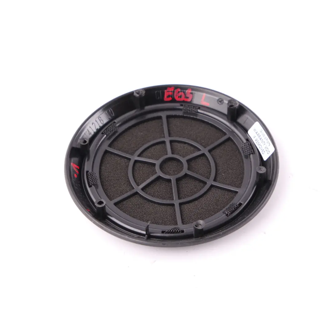 Front Left Door Cover Loudspeaker Speaker Basaltgrau Grey to BMW 6 Series E63 E64 1 with Part number 7116061 BMW 6 Series E63 E64 1 Front Left Door Cover Loudspeaker Speaker Basaltgrau Grey - SKU 7116061-1 - Part number 7116061