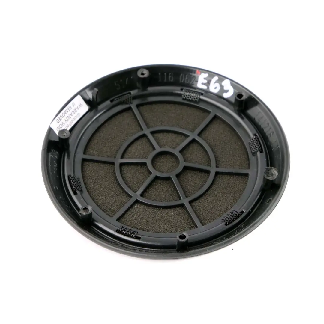 BMW E63 E64 Cache De Porte Avant Droit Pour Haut Parleur Gris Basalte - SKU 7116062 - Numéro de pièce 7116062