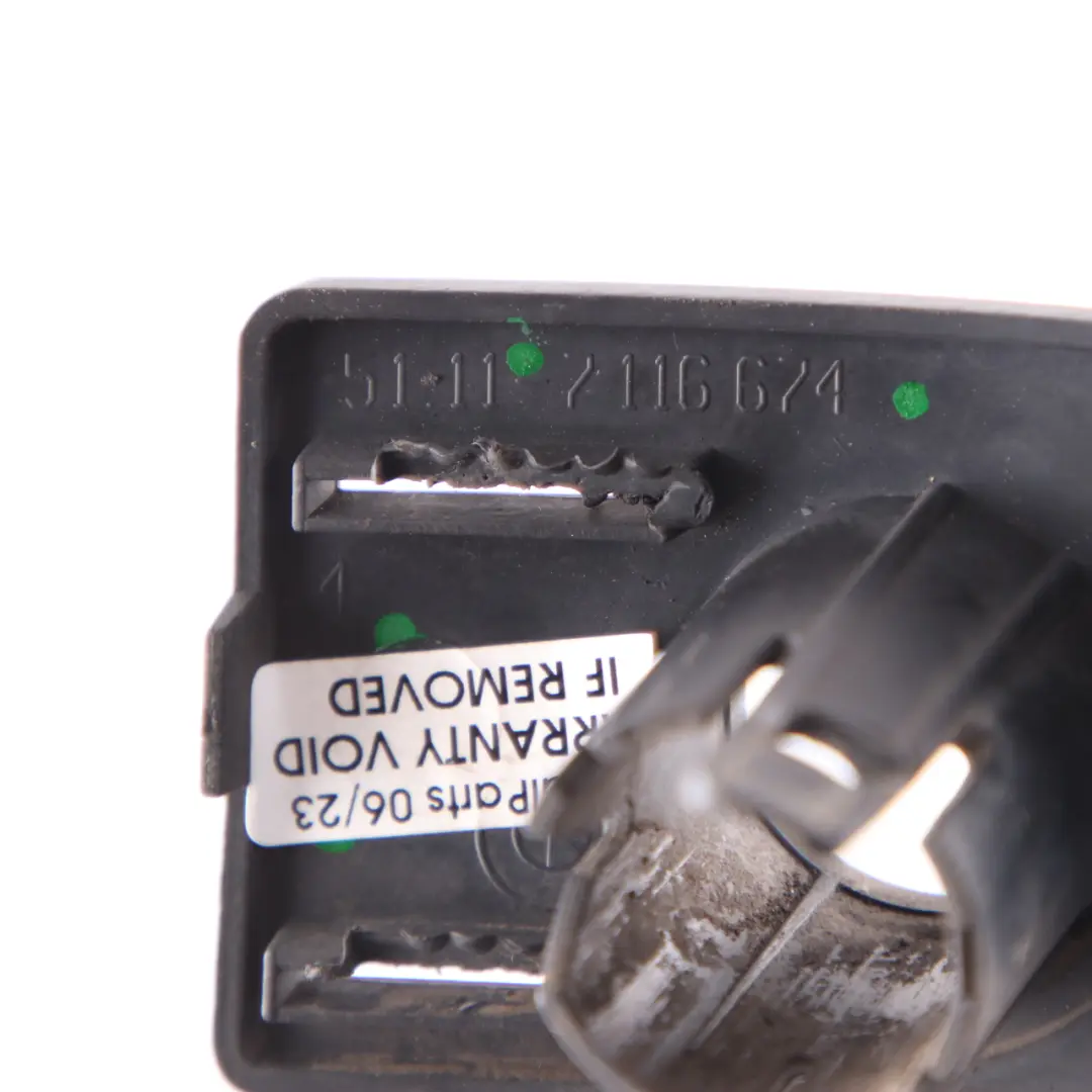 BMW X5 E53 PDC Sensor Bracket Rear Bumper Sensor Mount Holder Trim - SKU 7116674 - Part number 7116674