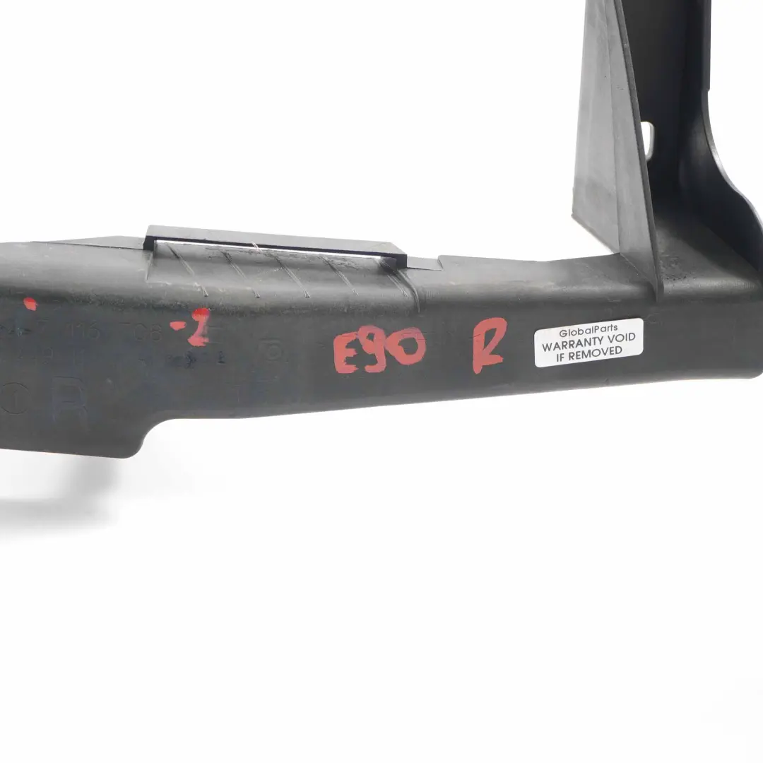 Staffa supporto braccio destro O/S Supporto per BMW E90 E91 con numero di parte 7116708 BMW E90 E91 Staffa supporto braccio destro O/S Supporto - SKU 7116708-2 - Numero di parte 7116708