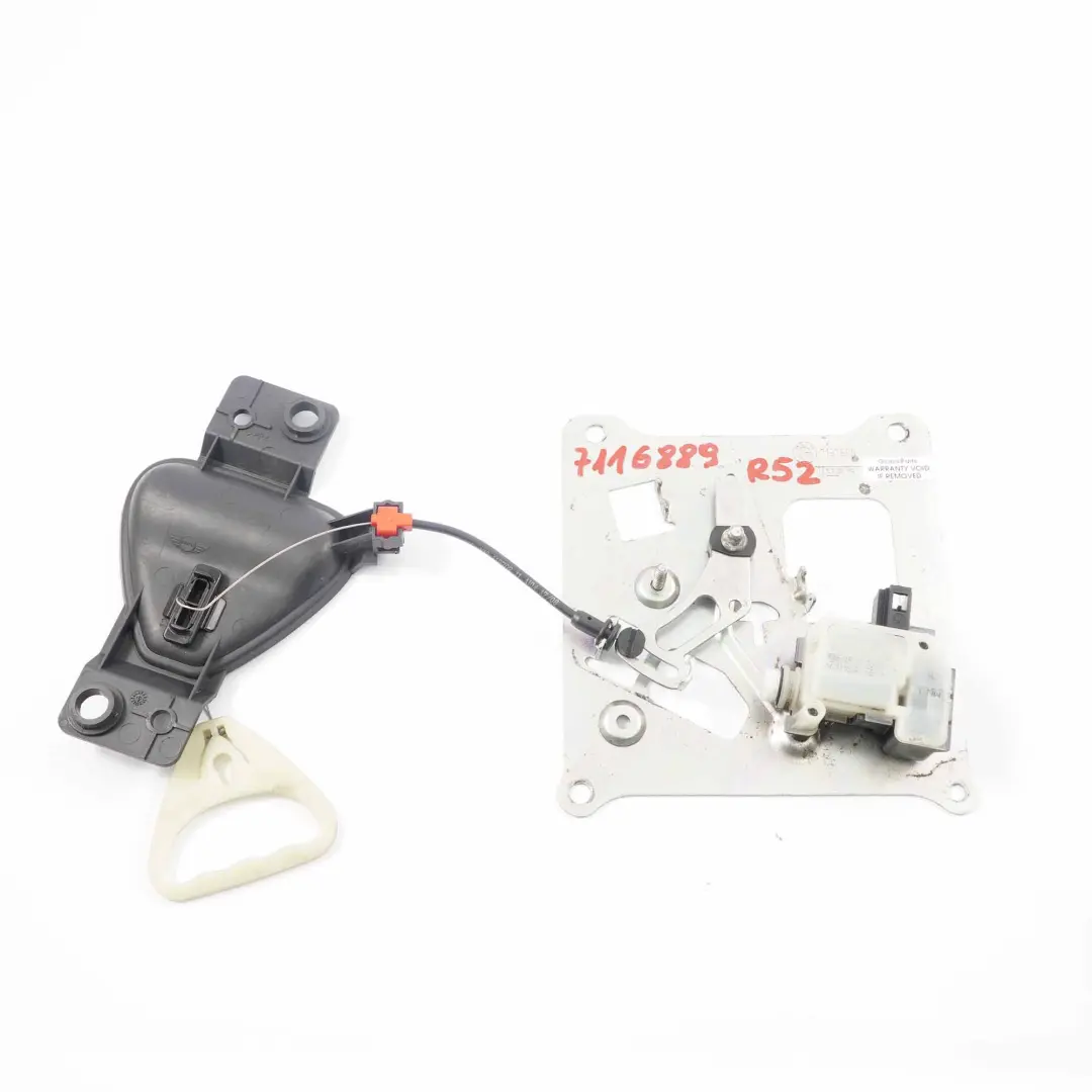 Zamek Mechanizm Tylnej Klapy do Mini R52 R57 F57 o numerze 2758541 Mini R52 R57 F57 Zamek Mechanizm Tylnej Klapy - SKU 7116889 - Numer Części 2758541