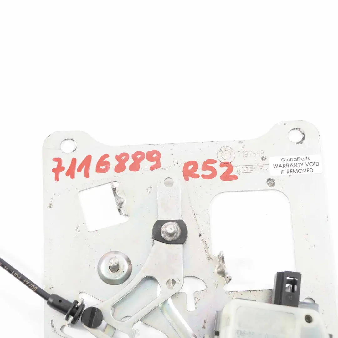 Portabagagli Portellone Unit? trasmissione per Mini Cooper Cabrio F57 R52 con numero di parte 2758541 Mini Cooper Cabrio F57 R52 Portabagagli Portellone Unit? trasmissione - SKU 7116889 - Numero di parte 2758541