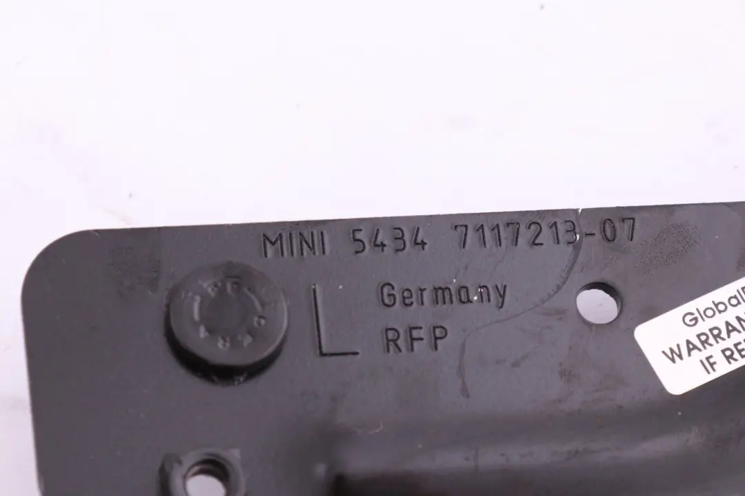 Soft Top Rollover Protection Mounting Plate Left N/S to Mini Cooper R52 Cabrio with Part number 7117213 Mini Cooper R52 Cabrio Soft Top Rollover Protection Mounting Plate Left N/S - SKU 7117213 - Part number 7117213