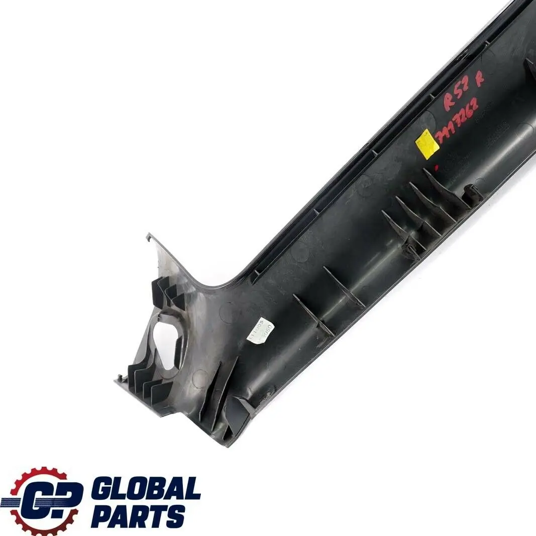 Column A Cover Trim Panther Black Right O/S 7112138 to Mini Cooper R52 Cabrio with Part number 7117262 Mini Cooper R52 Cabrio Column A Cover Trim Panther Black Right O/S 7112138 - SKU 7117262 - Part number 7117262
