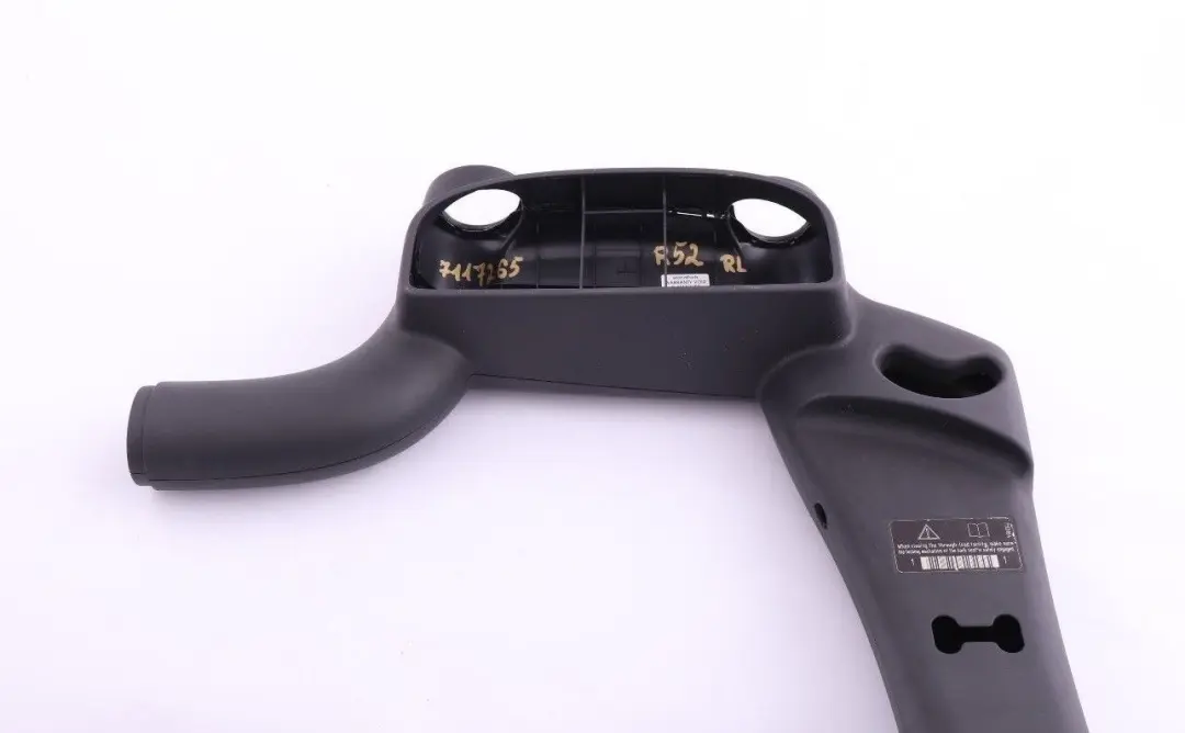 Embellecedor Cinturon Salida Roofliner Negro Barra Antivuelco para Mini Cabrio R52 con número de pieza 7117265 Mini Cabrio R52 Embellecedor Cinturon Salida Roofliner Negro Barra Antivuelco - SKU 7117265 - Número de pieza 7117265