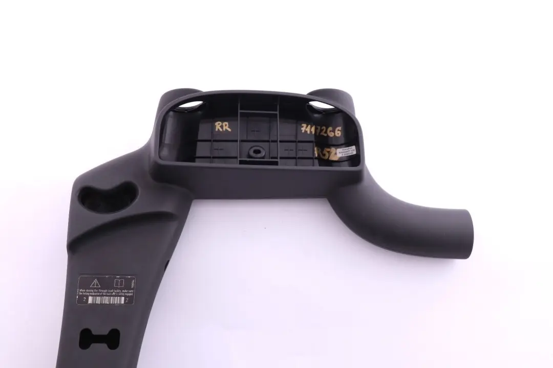 Mini Cabrio R52 Copertura Trim Cintura Uscita Roofliner Nero Roll Bar Destra O/S - SKU 7117266 - Numero di parte 7117266