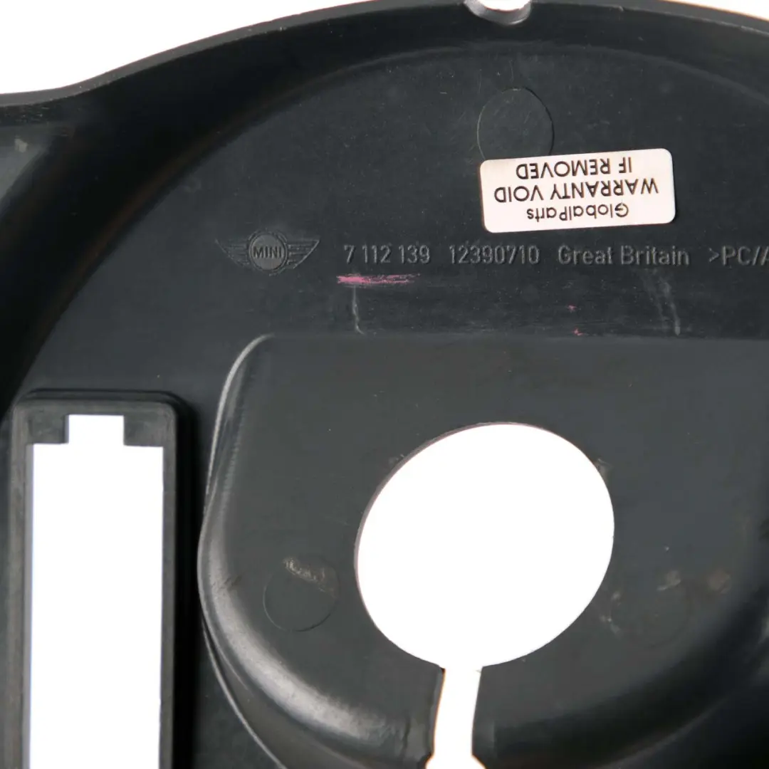 Parabrezza Copertura Telaio Pannello Trim Nero per Mini R52 Cabrio con numero di parte 7117267 Mini R52 Cabrio Parabrezza Copertura Telaio Pannello Trim Nero - SKU 7117267 - Numero di parte 7117267