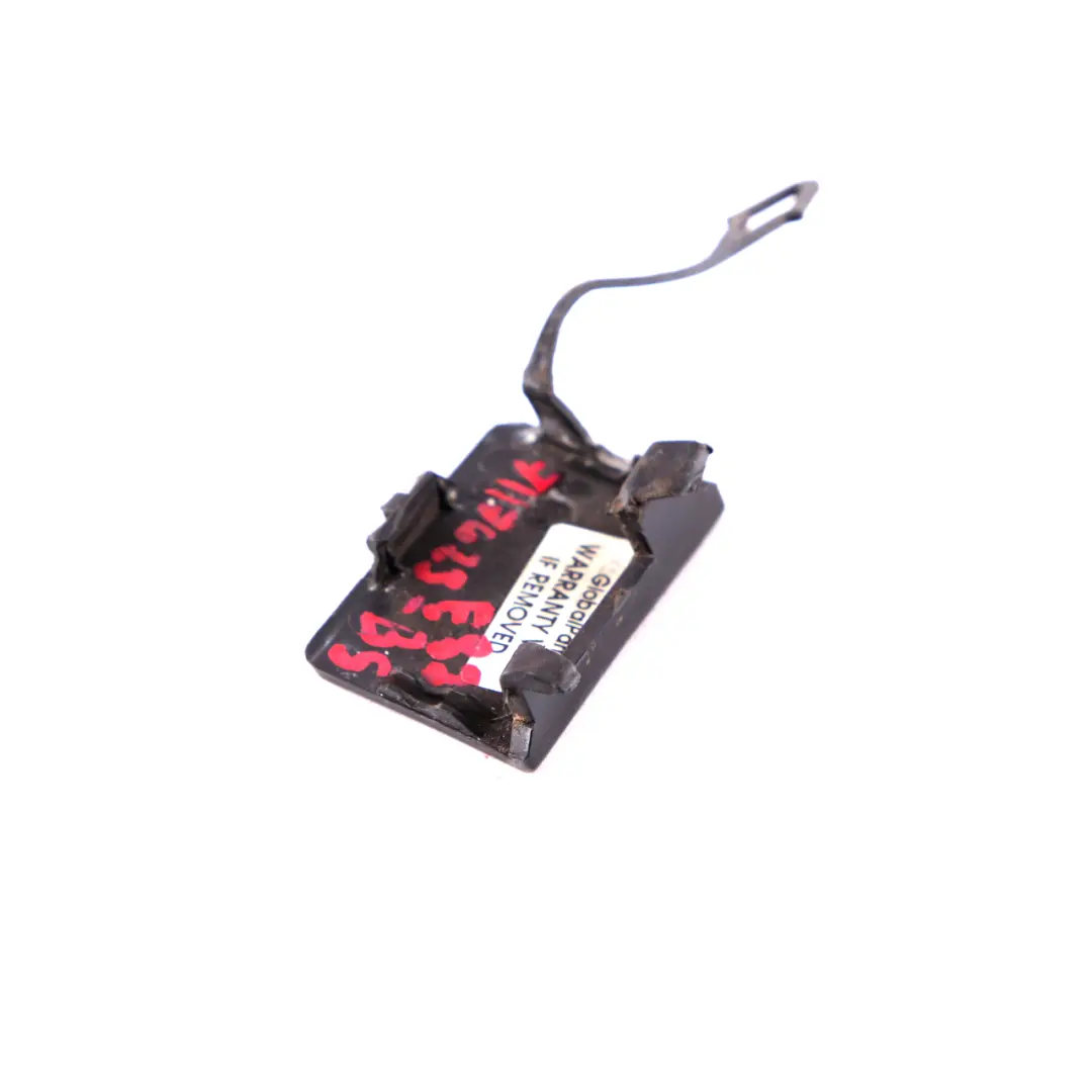 BMW E87 Flap Ojo de Remolque Parachoques Delantero Negro Zafiro 475 - SKU 7117623-BS - Número de pieza 7117623
