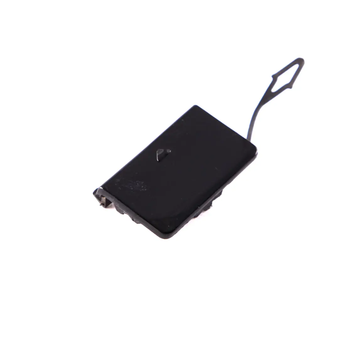 BMW E87 Klappe Abschleppöse Frontstoßstange Schwarz Saphir 475 - SKU 7117623-BS - Teilenummer 7117623