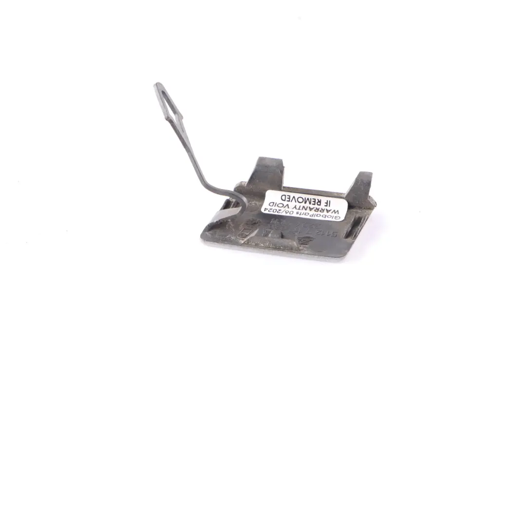 BMW Serie 1 E87 Flap Towing Eye Paraurti Anteriore Titan Silver - 354 - SKU 7117623-TS - Numero di parte 7117623