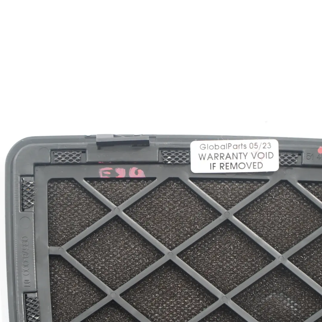 BMW E82 E90 Loudspeaker Cover Rear Window Parcel Shelf Anthracite - SKU 7117655 - Part number 7117655