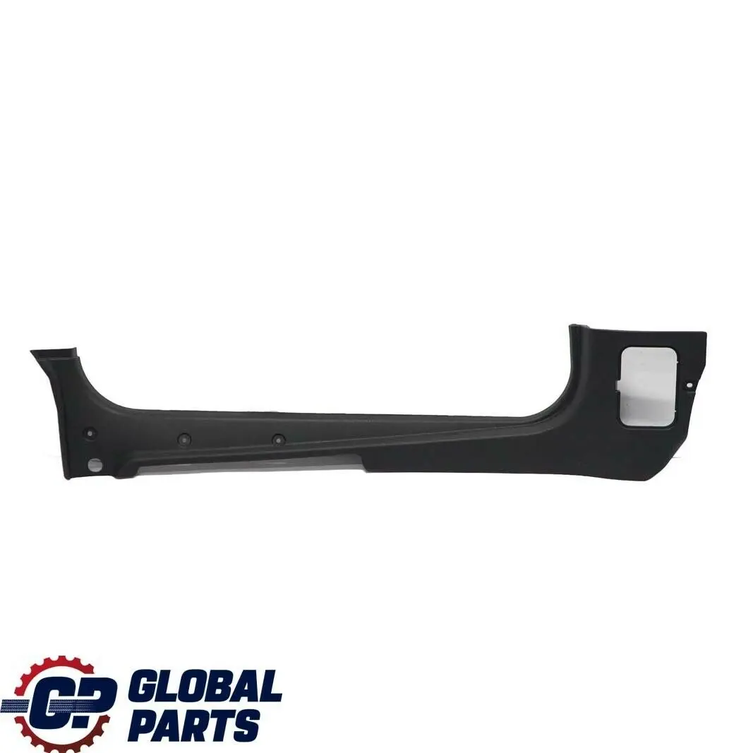 Seitenverkleidung Unten Vorne Links PANTHER BLACK für Mini R52 Cabrio mit Teilenummer 7117967 Mini R52 Cabrio Seitenverkleidung Unten Vorne Links PANTHER BLACK - SKU 7117967 - Teilenummer 7117967