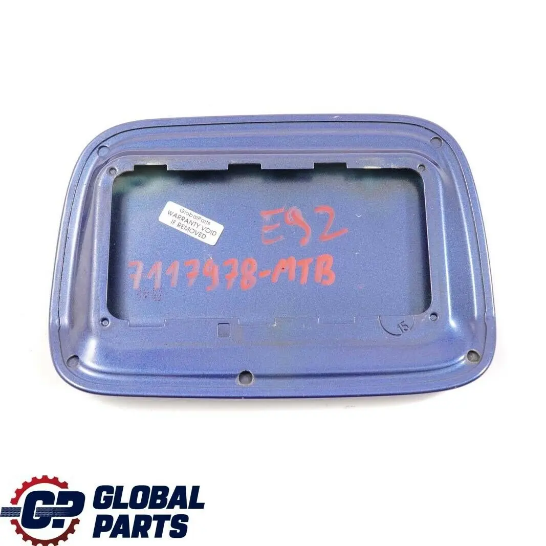 BMW 3 Series E92 E92N LCI Fuel Filler Fill In Flap Cover Montegoblau - SKU 7117978-MTB - Part number 7117978