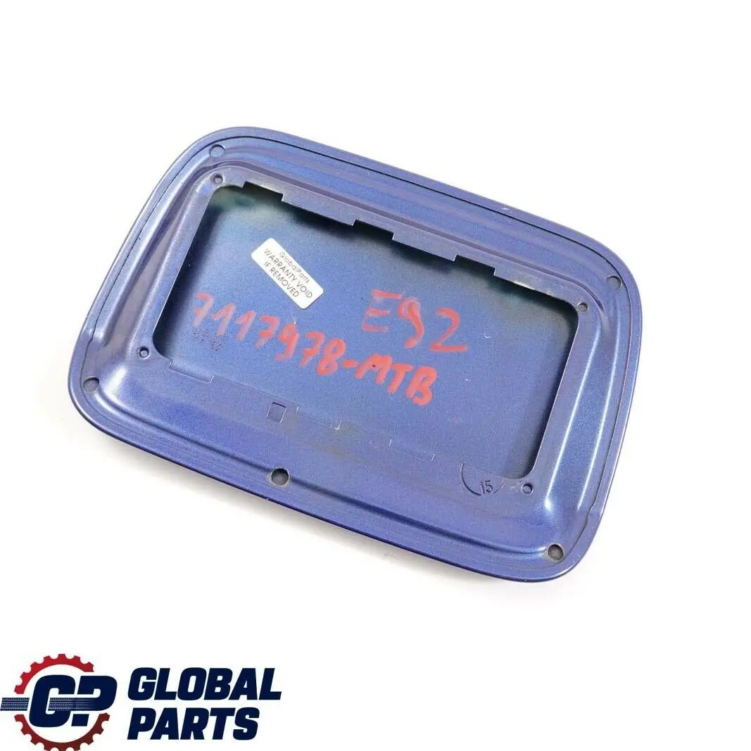 *BMW 3 Reihe E92 Coupe Einfüllklappe Montegoblau Montego Blau für mit Teilenummer 7117978 *BMW 3 Reihe E92 Coupe Einfüllklappe Montegoblau Montego Blau - SKU 7117978-MTB - Teilenummer 7117978