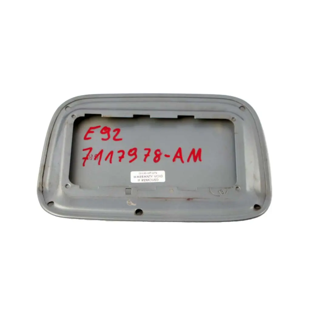 Riempimento Carburante Copertura Sportello Arktis Metallic per BMW E92 E92N con numero di parte 7117978 BMW E92 E92N Riempimento Carburante Copertura Sportello Arktis Metallic - SKU 7117978-AM - Numero di parte 7117978