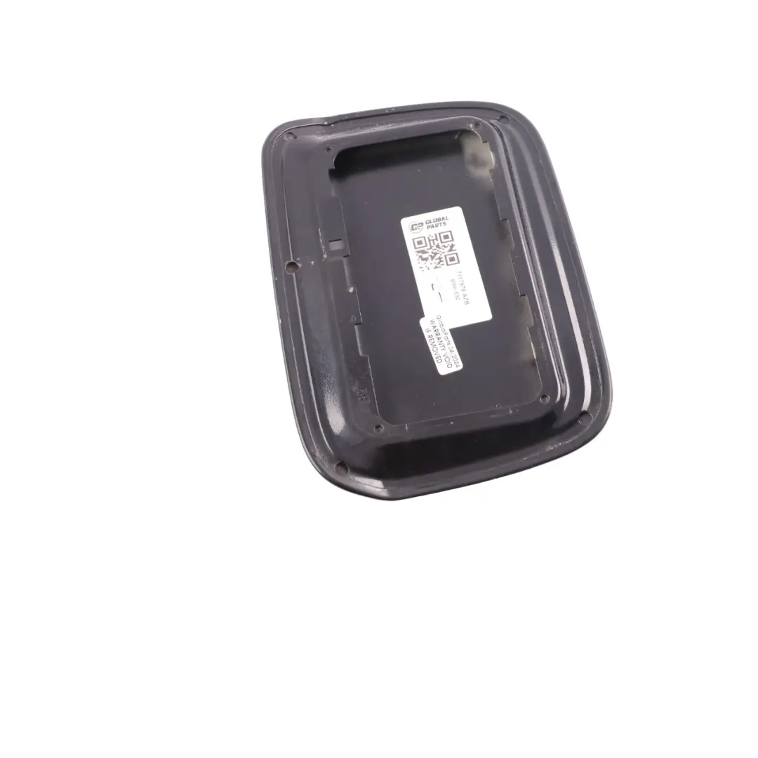 BMW E92 Filler Fill Flap Tank Cover Azurite Black Metallic - S34 - SKU 7117978-AZB - Part number 7117978