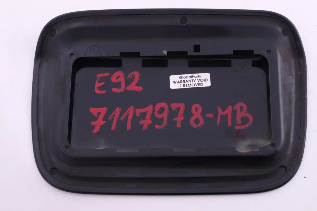 BMW E92 E92N LCI Riempimento carburante Coperchio sportello Monacoblau Blu - SKU 7117978-MB - Numero di parte 7117978