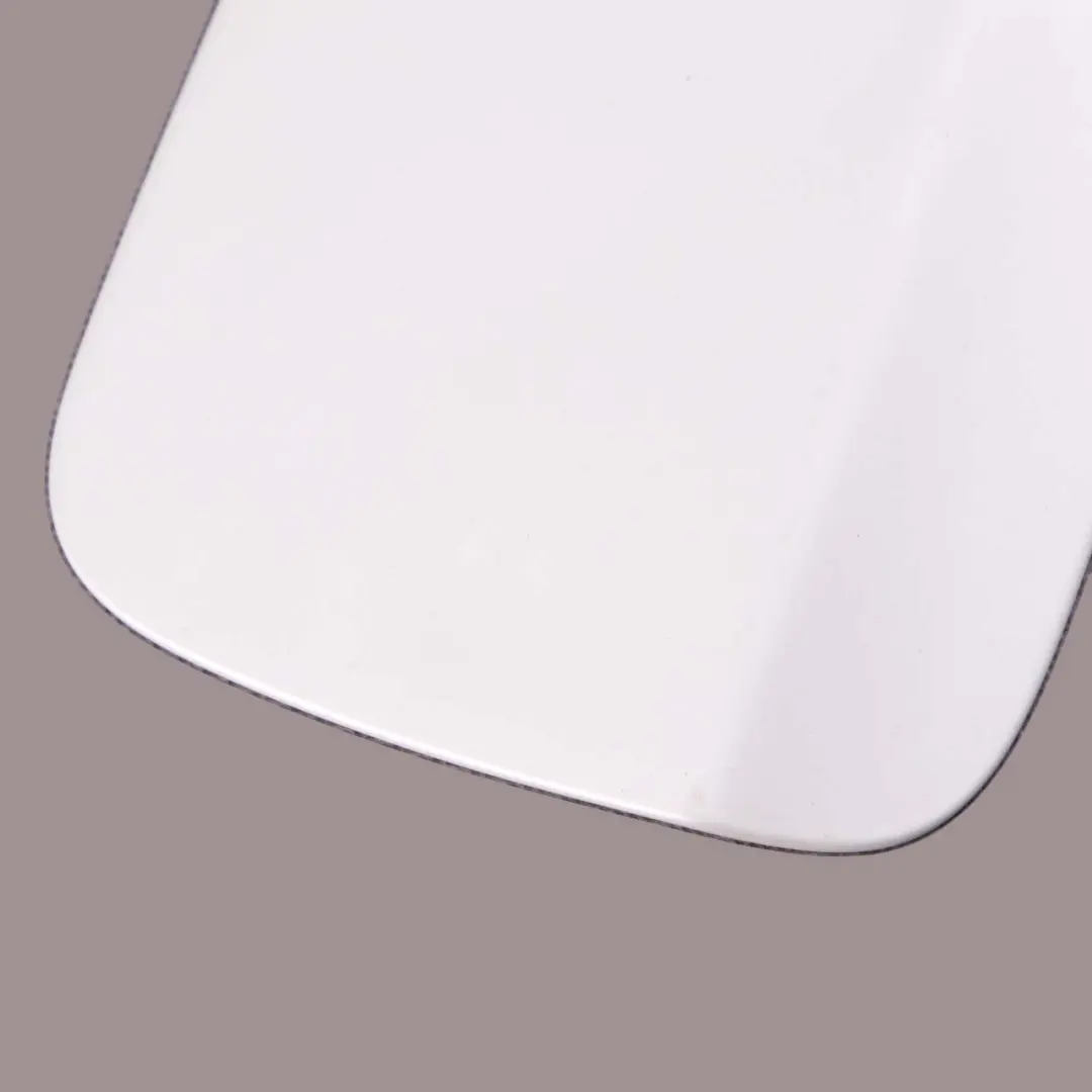 BMW 3 E92 LCI Fuel Filler Fill In Flap Cover Mineralweiss Mineral White A96 - SKU 7117978-MW - Part number 7117978