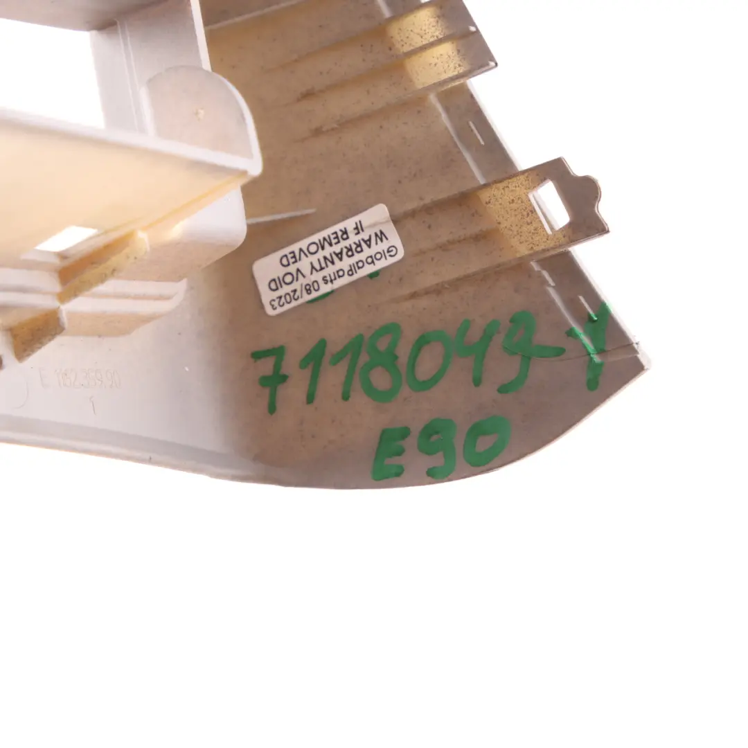 Abdeckung Blende Mittelkonsole Grau Hinten 7118049 für BMW 3 er E90 E91 mit Teilenummer 7118049-1 BMW 3 er E90 E91 Abdeckung Blende Mittelkonsole Grau Hinten 7118049 - SKU 7118049-1 - Teilenummer 7118049-1
