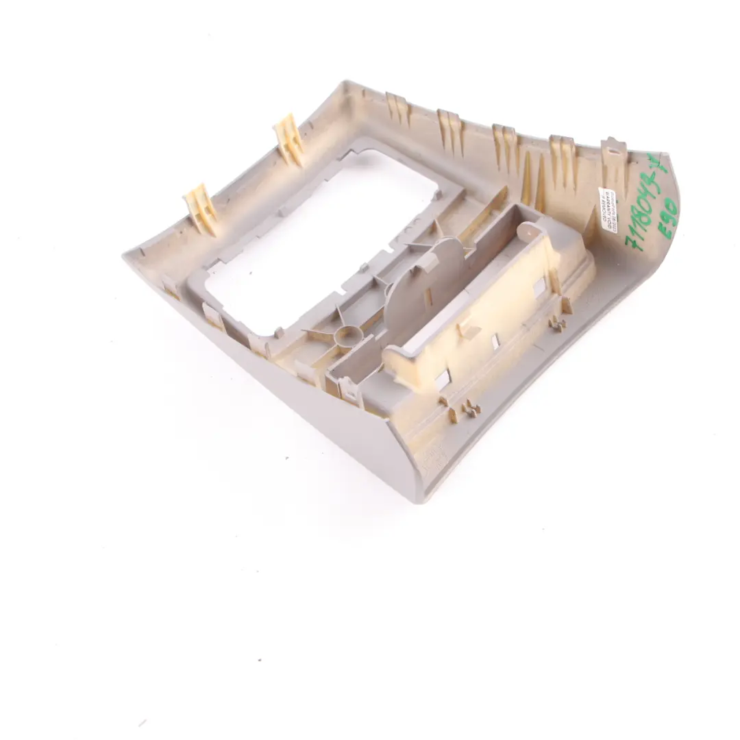 BMW 3 Series E90 E91 Covering Rear Trim Centre Console Grey 7118049 - SKU 7118049-1 - Part number 7118049-1