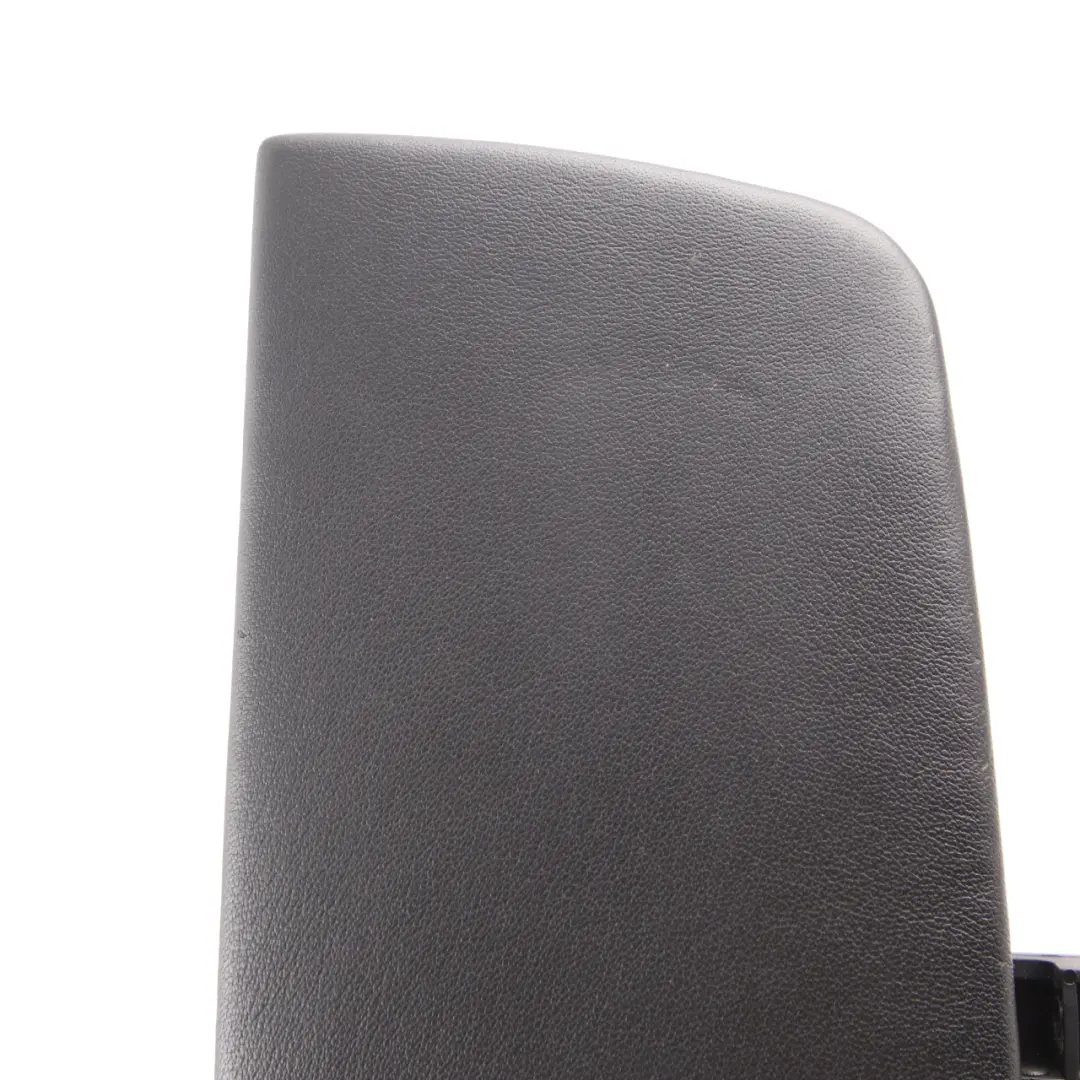 BMW E65 Armrest Cover Centre Set Front Flap Trim Panel Leather Black - SKU 7118093-1 - Part number 7118093