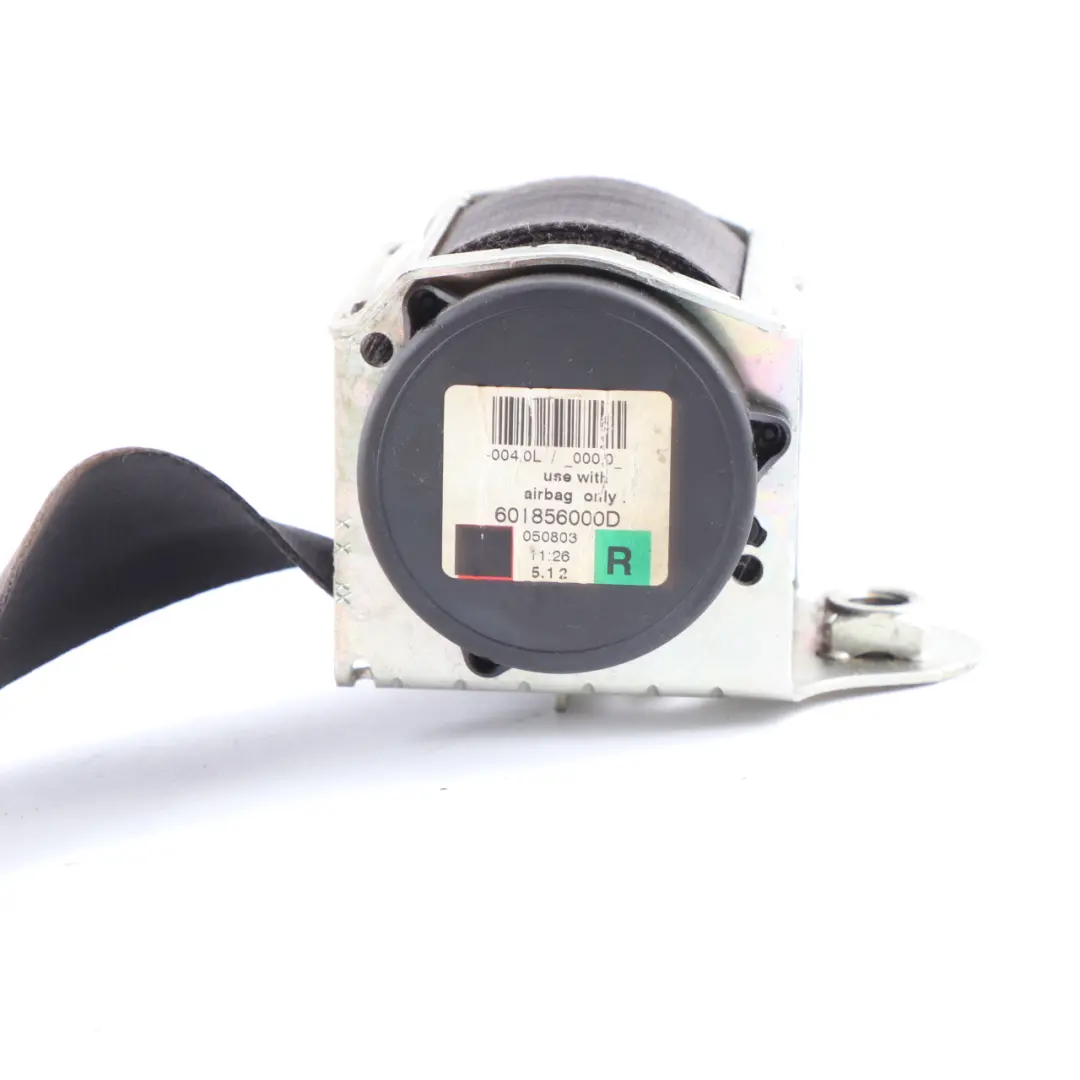 Belt Mini R50 R53 Upper Belt Front Right O/S Safety Belt Black to Seat with Part number 7118134 Seat Belt Mini R50 R53 Upper Belt Front Right O/S Safety Belt Black - SKU 7118134 - Part number 7118134