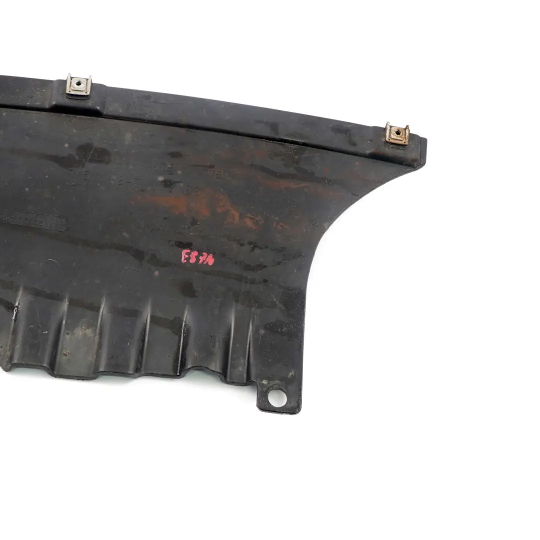 Bumper Under Panel Trim Cover to BMW 1 E81 E82 E87 E88 LCI 1 Rear with Part number 7118162 BMW 1 E81 E82 E87 E88 LCI 1 Rear Bumper Under Panel Trim Cover - SKU 7118162-1 - Part number 7118162