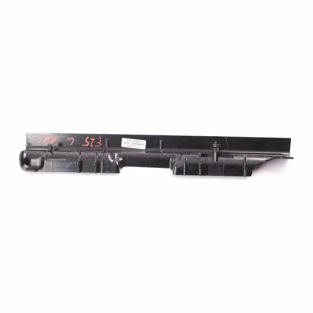 BMW E81 E87 E90 E91 Front Seat Covering Rail Black Left N/S - SKU 7118501 - Part number 7118501