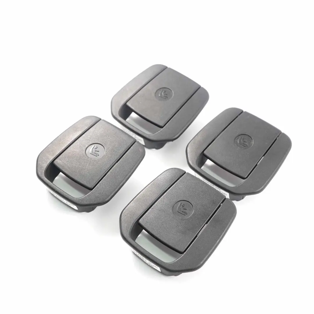 BMW E81 E87 E90 F20 LCI Rücksitz Isofix Abdeckung Hinten Schwarz Set - SKU 7118673-SET - Teilenummer 7118673