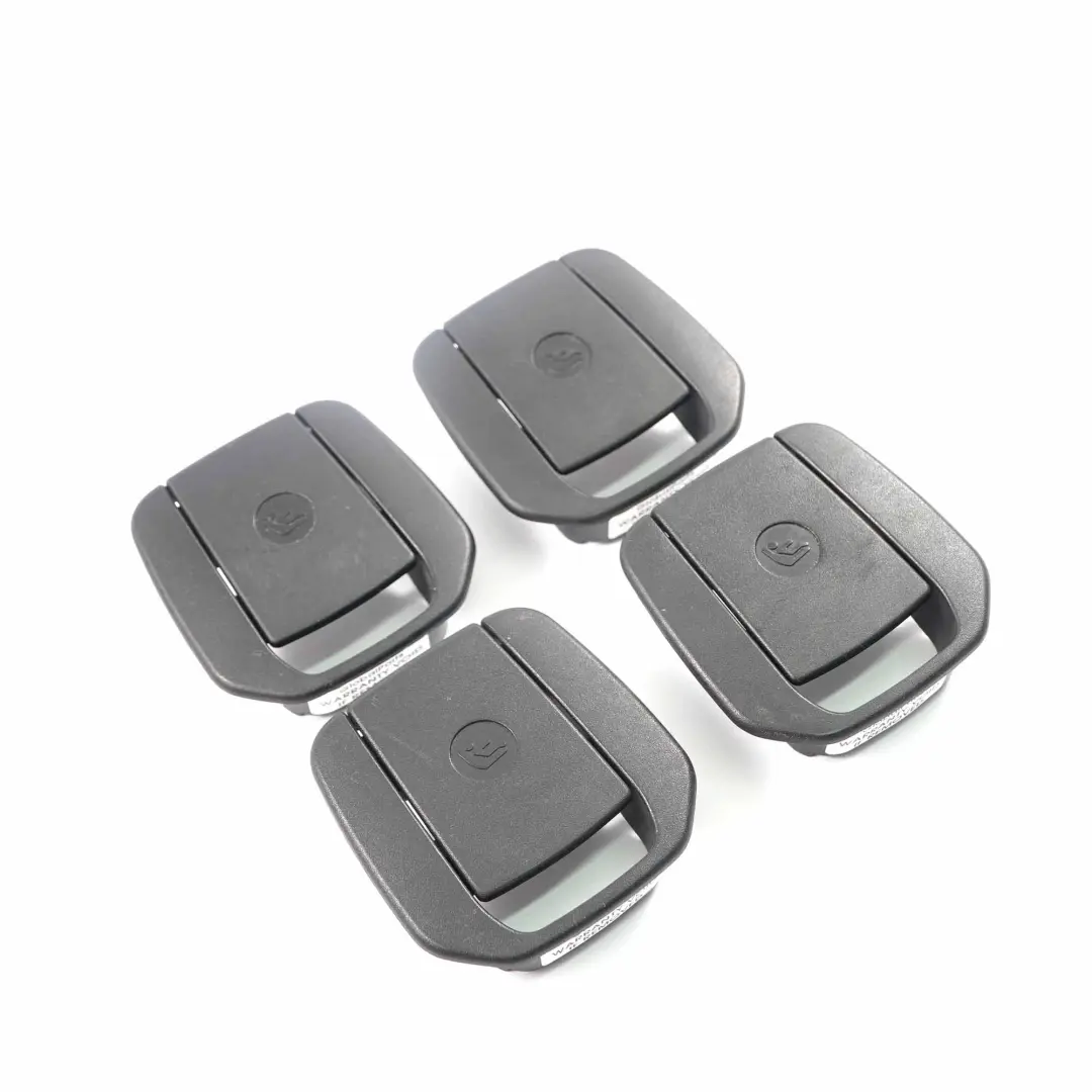 BMW E81 E87 E90 F20 LCI Rücksitz Isofix Abdeckung Hinten Schwarz Set - SKU 7118673-SET - Teilenummer 7118673