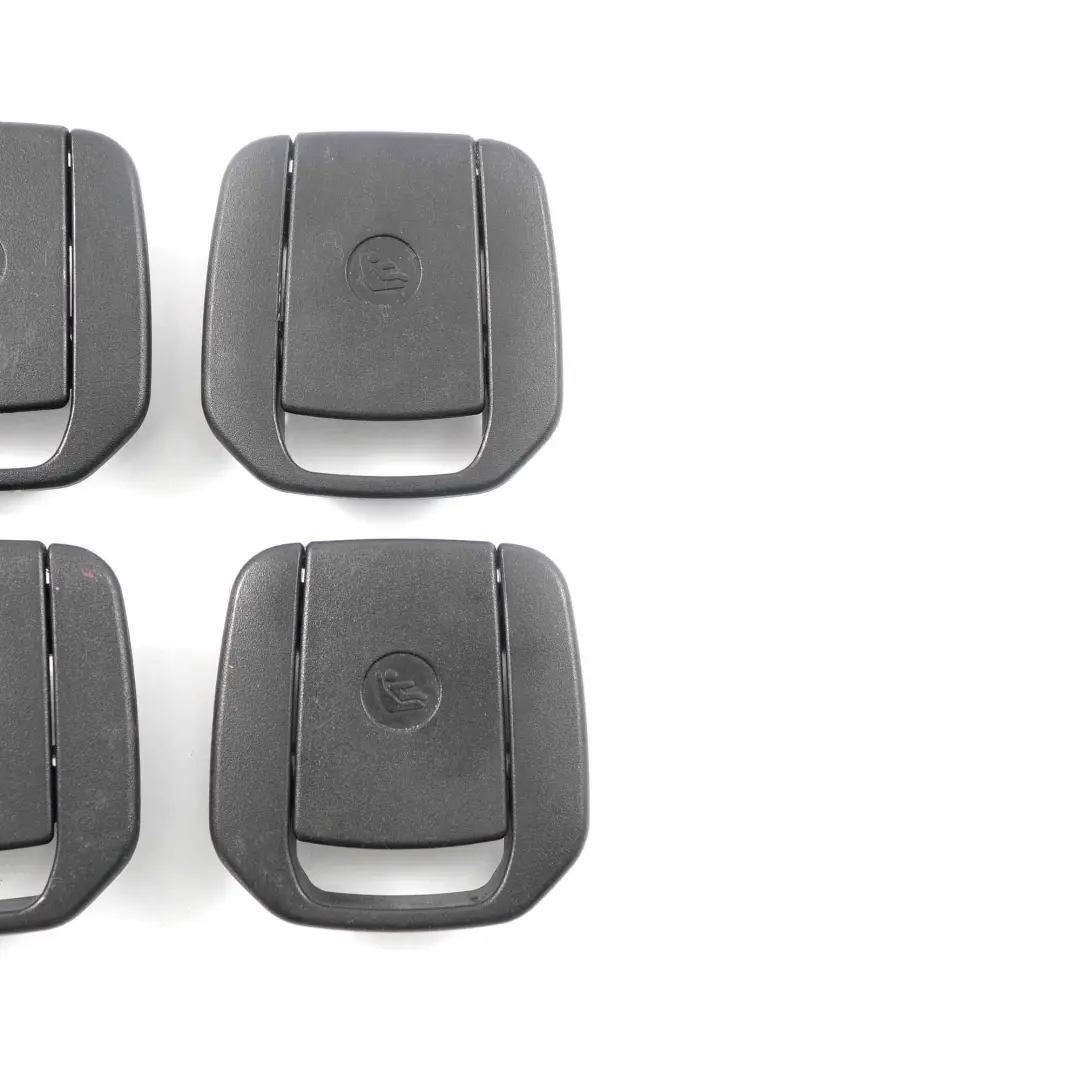 Rücksitz Isofix Abdeckung Hinten Schwarz Set für BMW E81 E87 E90 F20 LCI mit Teilenummer 7118673 BMW E81 E87 E90 F20 LCI Rücksitz Isofix Abdeckung Hinten Schwarz Set - SKU 7118673-SET - Teilenummer 7118673