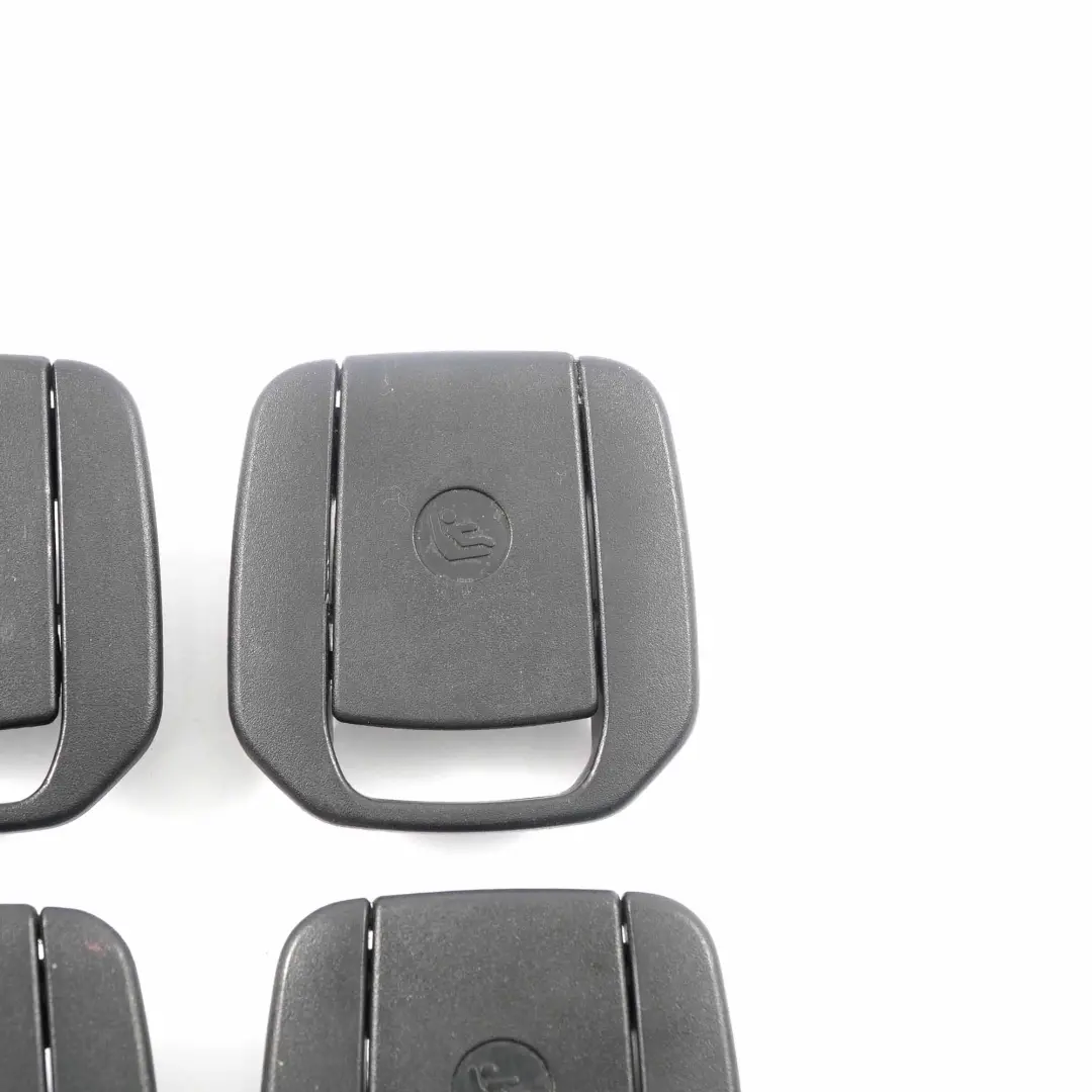 BMW E81 E87 E90 F20 LCI Rücksitz Isofix Abdeckung Hinten Schwarz Set - SKU 7118673-SET - Teilenummer 7118673