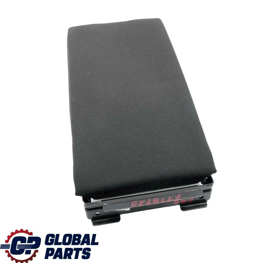 BMW 3 Series E90 E91 E92 Rear Seat Middle Armrest Cloth Anthracite - SKU 7118729 - Part number 7118729