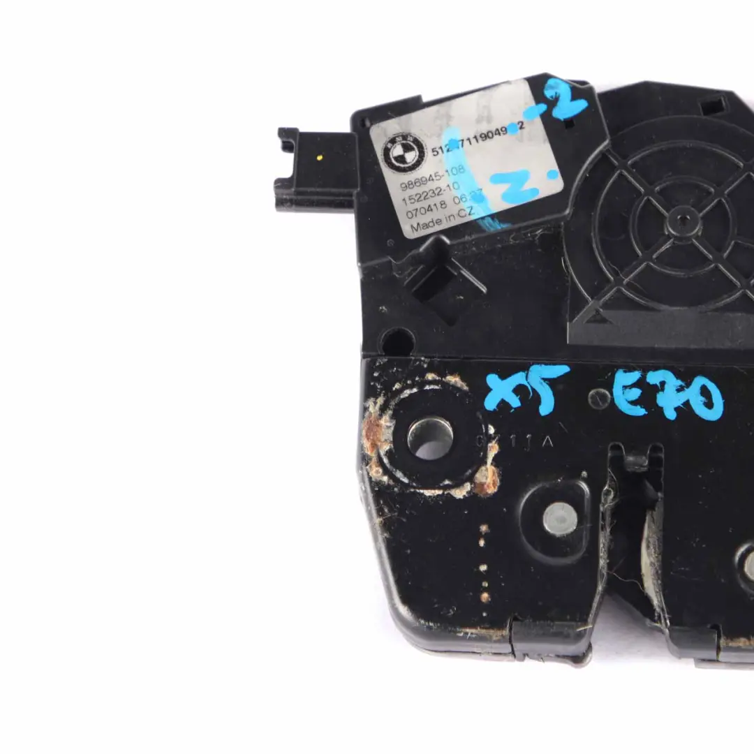 Serratura Coperchio Baule BMW E91 Touring Boot Tailgate Catch Mechanism per con numero di parte 7119049 Serratura Coperchio Baule BMW E91 Touring Boot Tailgate Catch Mechanism - SKU 7119049-2 - Numero di parte 7119049