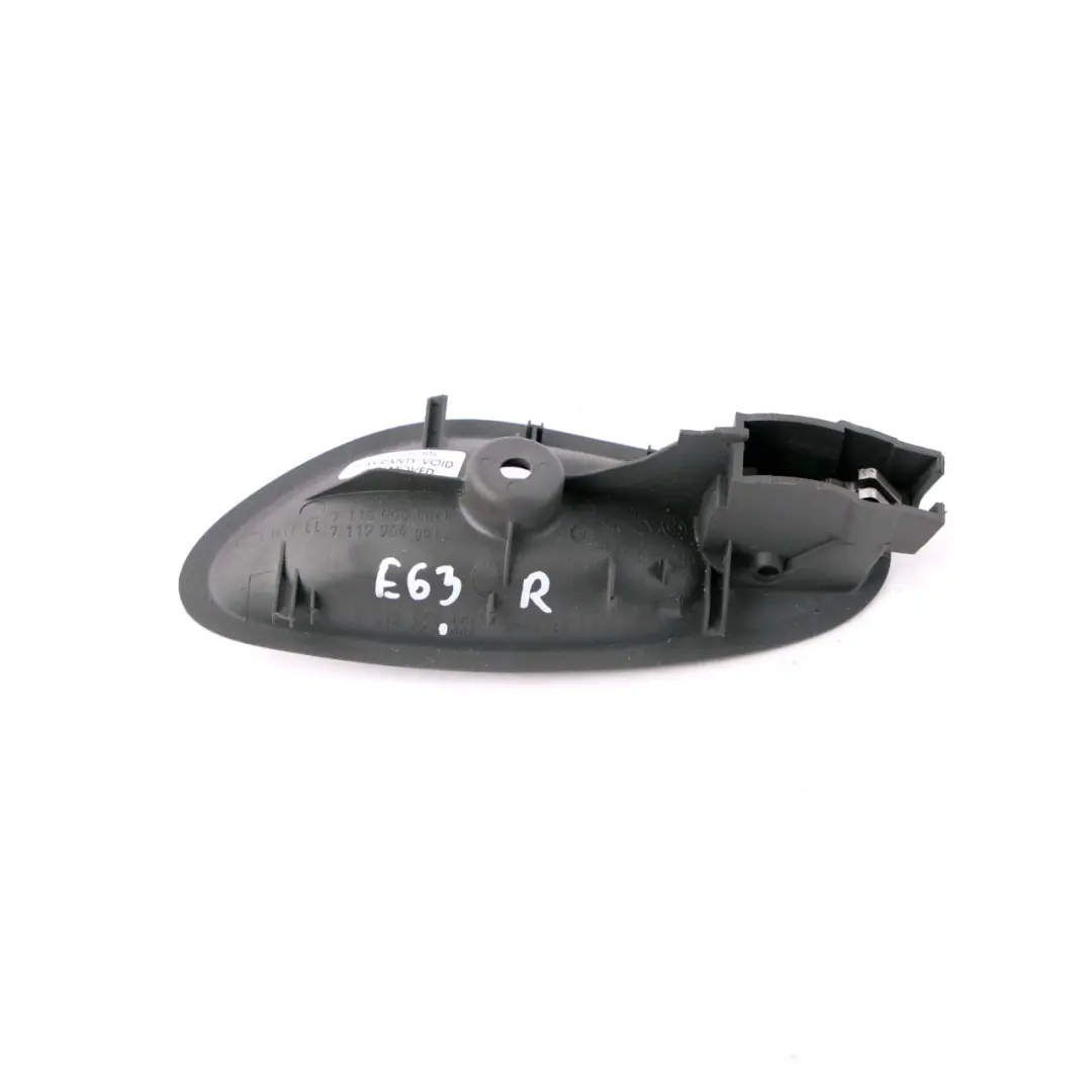 BMW E63 E64 Türgriff Innen Rechts Grau Ruthenium - SKU 7119062 - Teilenummer 7116064