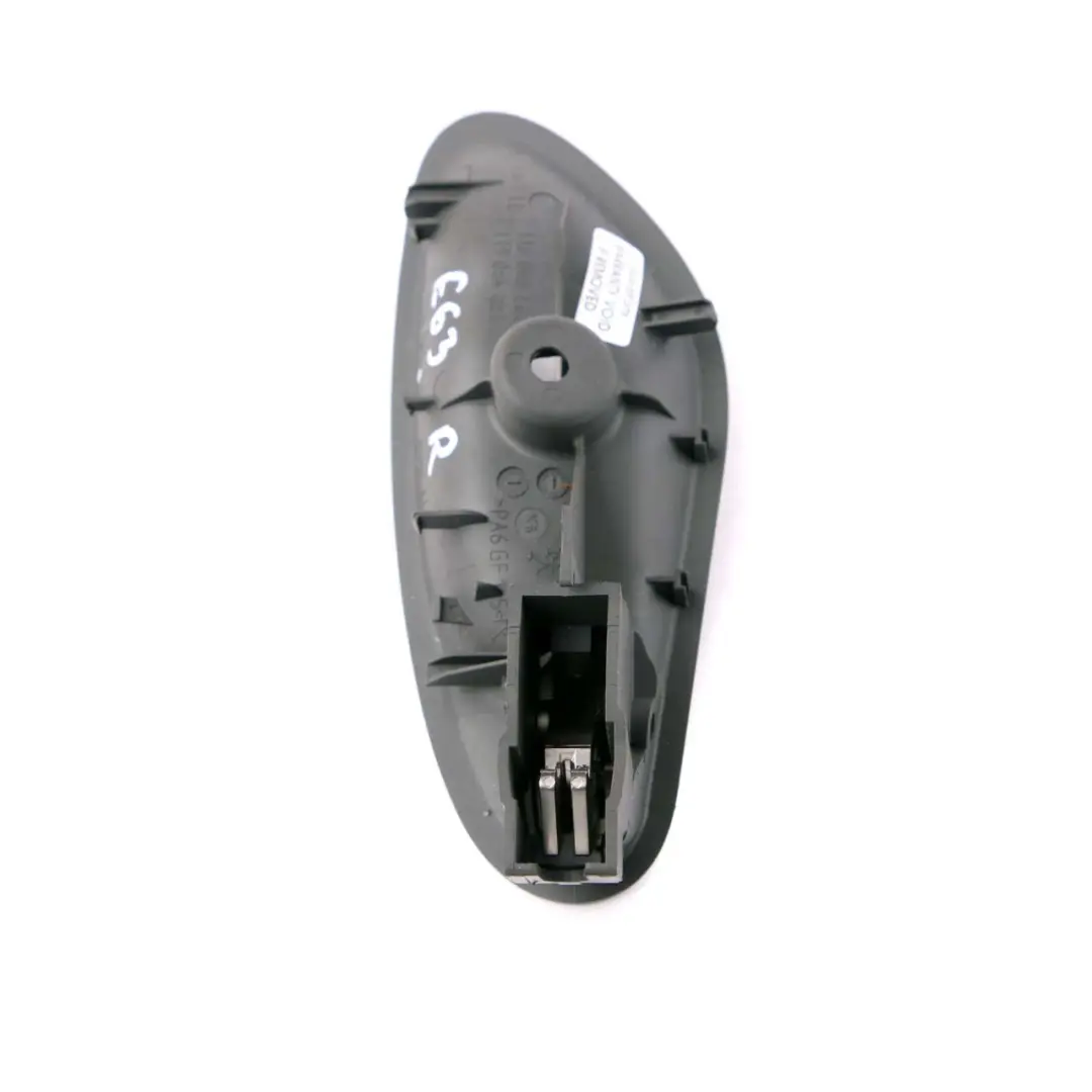 Door Handle Inside Right Grey Ruthenium to BMW E63 E64 with Part number 7116064 BMW E63 E64 Door Handle Inside Right Grey Ruthenium - SKU 7119062 - Part number 7116064