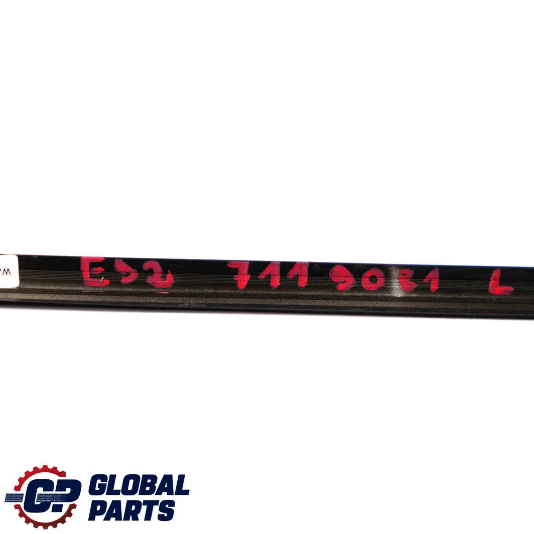 BMW 3 Series E92 E92N Roof Frame Strip Left Black Schwarz N/S - SKU 7119081 - Part number 7119081