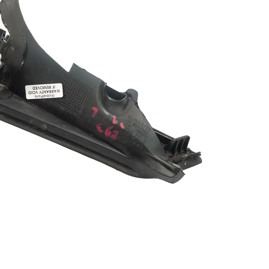 BMW E93 Convertible Lateral Ventana Acabado Cromo Trasero Izquierdo - SKU 7119097-1 - Número de pieza 7119097