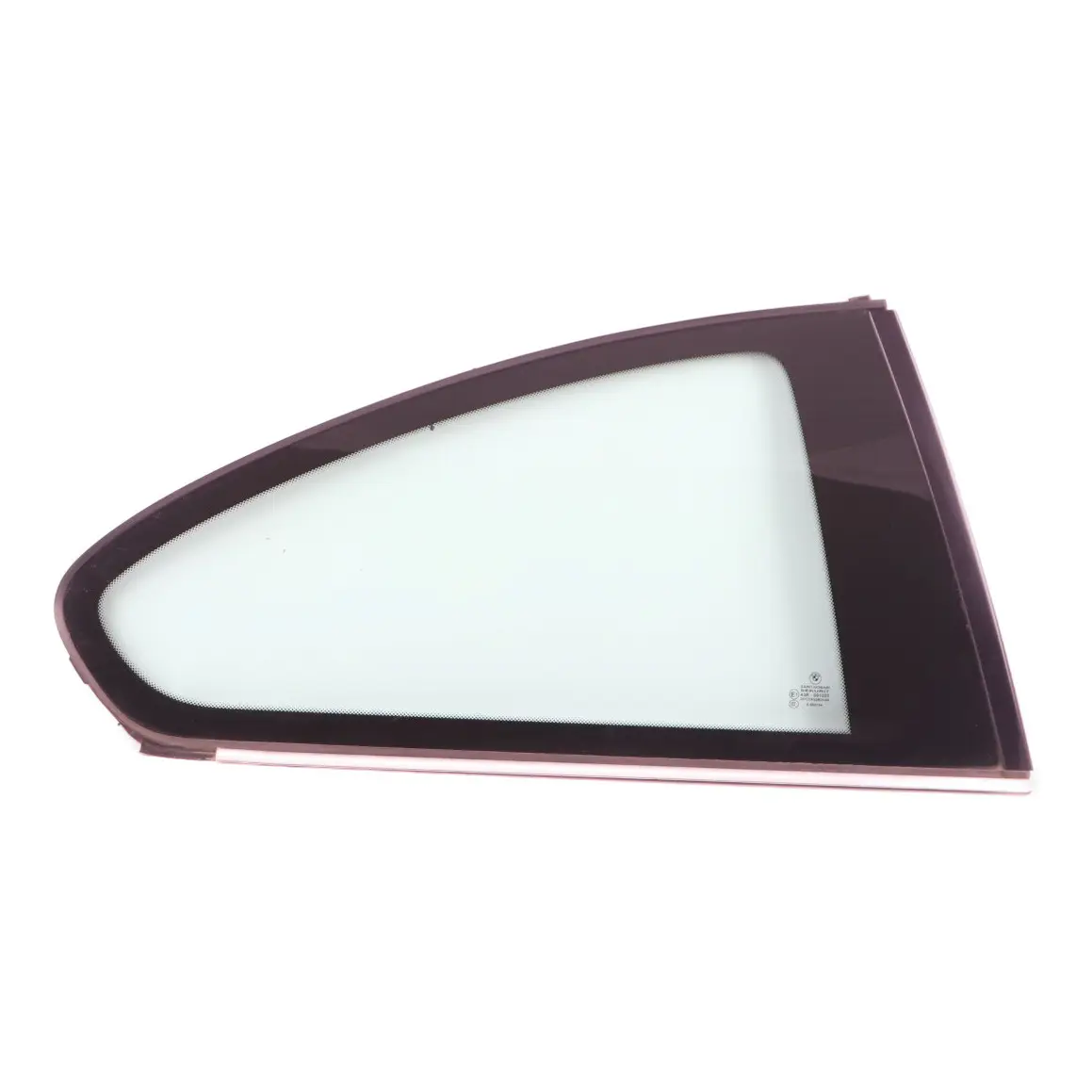 BMW E92 LCI Seitenfenster Glas Grün AS2 Zierleiste Hinten Rechts 7119178
